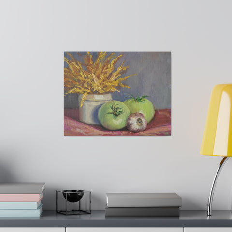 Green Tomatoes - Matte Canvas