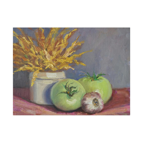 Green Tomatoes - Matte Canvas