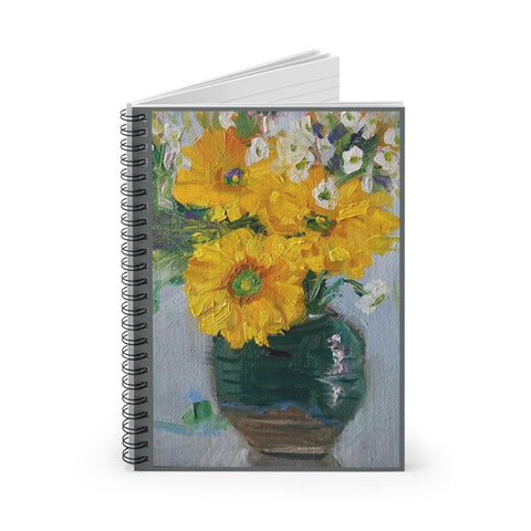 Summer Blooms - Spiral Notebook