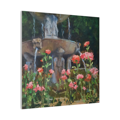 The Spanish Fountain - Matte Canvas