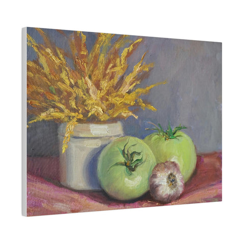 Green Tomatoes - Matte Canvas