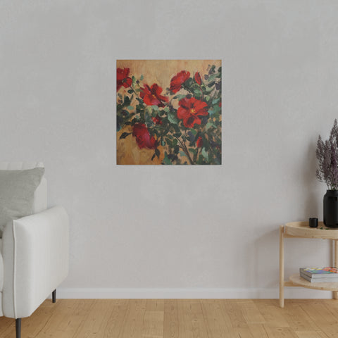 Garden Roses - Matte Canvas