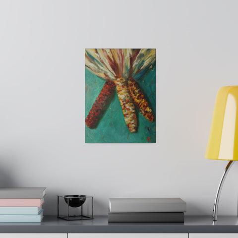 Fall Corn - Matte Canvas