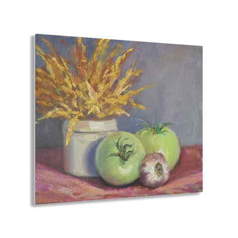 Green Tomatoes - Acrylic Print