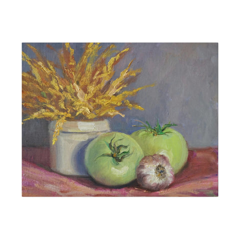 Green Tomatoes - Matte Canvas