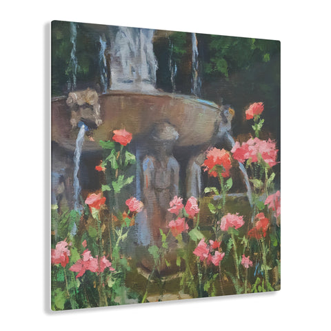 The Spanish Fountain - Acrylic Print