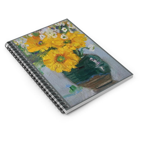 Summer Blooms - Spiral Notebook