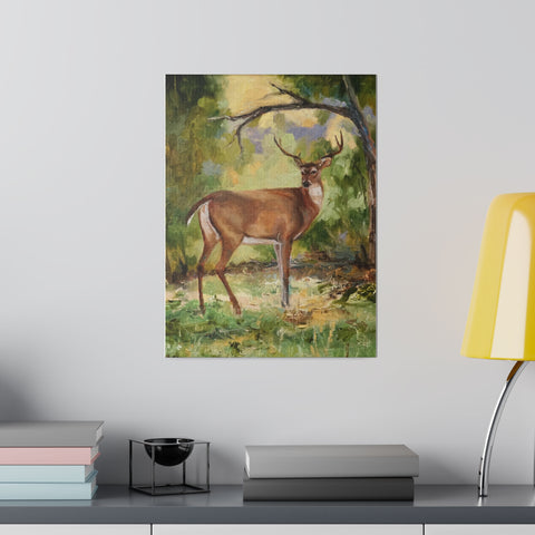 The Buck - Matte Canvas