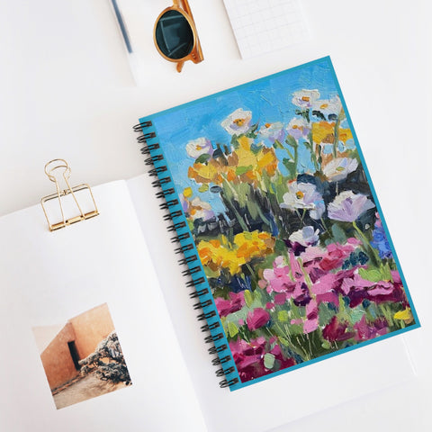 Wildflowers - Spiral Notebook