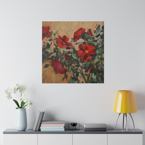 Garden Roses - Matte Canvas