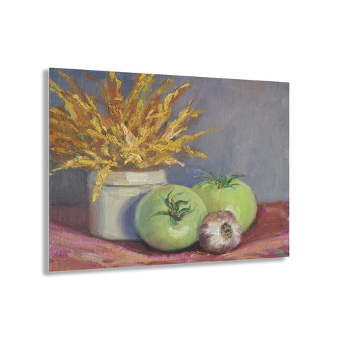 Green Tomatoes - Acrylic Print