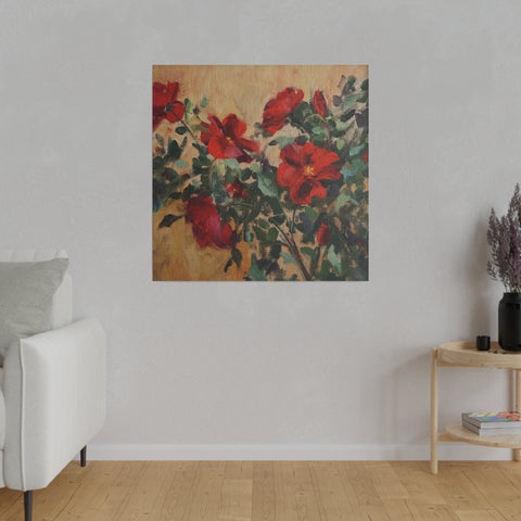 Garden Roses - Matte Canvas