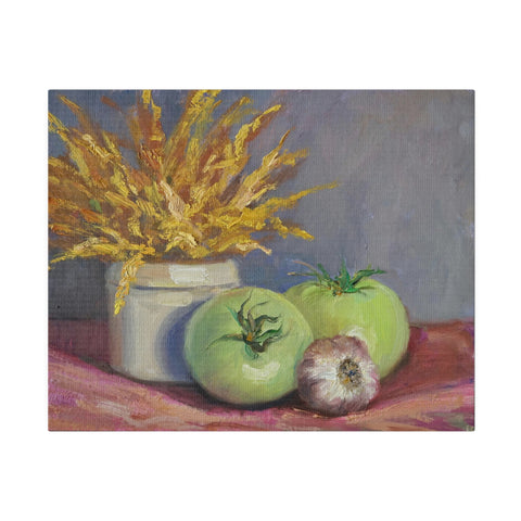 Green Tomatoes - Matte Canvas