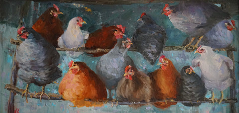 Chickens on a Stick