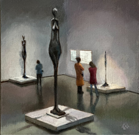 Giacometti's Three Standing Women